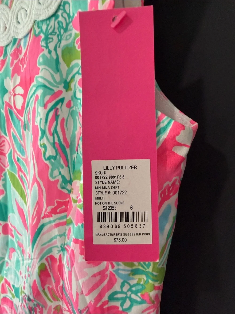 Lilly Pulitzer vibrant pink
